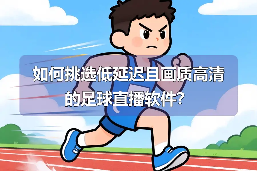 如何挑选低延迟且画质高清的足球直播软件？